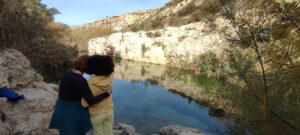 Karst Yesos Sorbas 2 poza rio aguas Sorbas